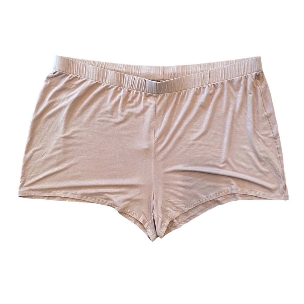 SKIMS Knit Pajama Shorts Ochre